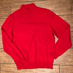 Cashmere sweater/red